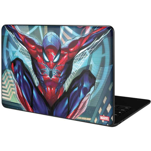 Marvel Spiderman Spiderman Armor MK IV Google Pixelbook Go Skin